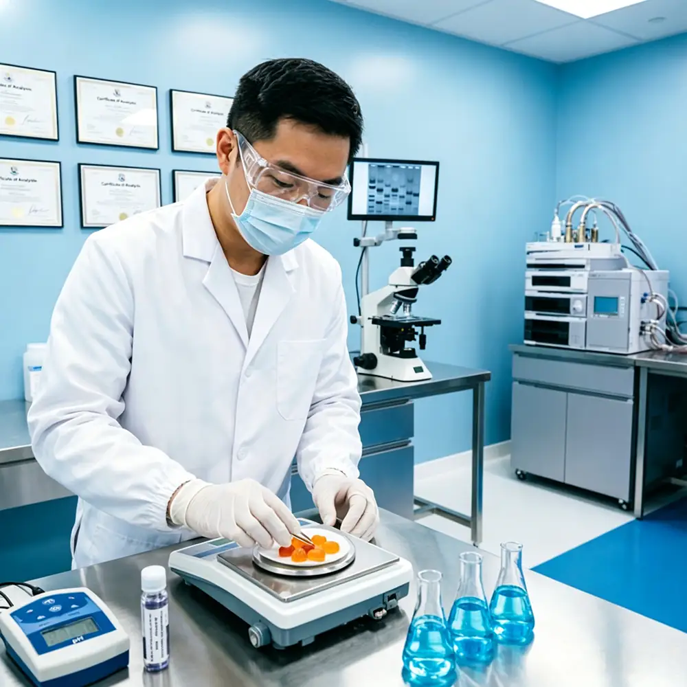 软糖配方研发实验室科研团队